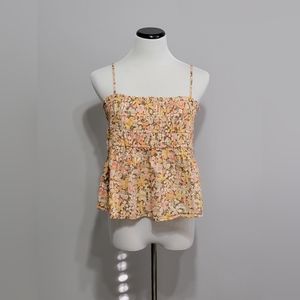 Floral tank top